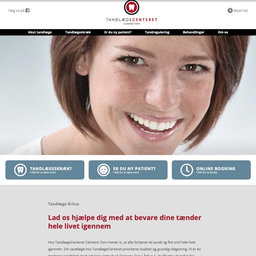 TandlægeCenteret Clemens Torv<br>www.clemenstand.dk